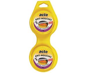 Mouches piège Acto - Boîte appât 2 x 20 g