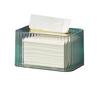 Mouchoir Distributeur Boîte À Mouchoirs Couverture Porte-Serviettes Transparent Porte-mouchoirs Moderne pour Salle De Bain Chambre Commode pour Maison(Transparent)