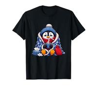 Mouchoirs à Soupe d'hiver en Forme de Pingouin Malade T-Shirt
