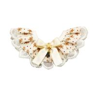 Mouchoirs de Noël pour chiens | Bandanas et réglables pour bavoirs en dentelle respirante pour animaux domestiques Accessoires réversibles