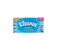 Kleenex Family Mouchoirs En Papier Boîte 128 Pièces