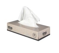 Mouchoirs papier pure ouate 2 épaisseurs en boîte distributrice par 100