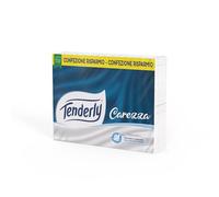 Mouchoirs Tenderly Carezza 30 paquets de 9 mouchoirs à 3 voiles, doux et délicats, parfaits pour un usage quotidien, testé dermatologiquement, 100% fabriqué en Italie