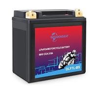 MOUDENSKAY Batterie Lithium Moto 12V Batterie de moto au lithium Powersports avec BMS (YTX7L-BS 12,8V 3Ah 315CCA) LiFePO4 pour motos, ATV,UTV,scooter,motoneige et plus encore