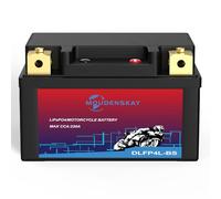 MOUDENSKAY Batterie Lithium Moto 12V Lithium Batterie moto Powersports avec BMS,12.8V 2.5AH YTX4L-BS LiFePO4 Batterie de démarrage moteur pour motos,ATV,UTV,Scooter,Motoneige et plus encore