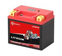 MOUDENSKAY Batterie Moto Lithium 12V Lithium Powersports Batterie avec BMS et affichage,51.2WH 4AH 350CCA YTZ7S-BS Batterie Lifepo4 Moto Démarrer la batterie,pour motos,ATV,UTV,4 Wheeler,et plus