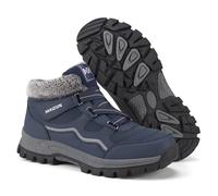 Moudn Bottes de neige pour homme, bottes d'hiver doublées et chaudes boots | Bottes d'hiver hautes et doublées, résistantes à l'abrasion, antidérapantes et imperméables