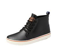 Moudn Bottes de Pluie Femme Courtes Imperméables Bottes en Caoutchouc Impermeable Bottines Bottes AntidéRapant Chelsea Wellington Boots