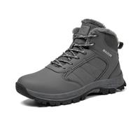 Moudn Bottes d'hiver pour hommes doublées et chaudes, Bottes de neige pour homme Chaussures