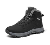 Moudn Bottes d'hiver pour hommes doublées et chaudes, Bottes de neige pour homme Chaussures