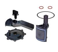 MOUDOAUER Kit complet de reconstruction de valve de piscine 2 ports/3 ports avec vanne de dérivation 4720 pour Jandy 2 voies/3 voies 4606 couvercle 7433 poignée