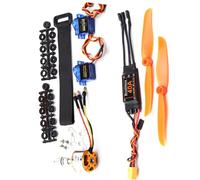MOUDOAUER Moteur sans balais étanche, 2200 KV 40 A sans balais Esc Set avec hélice 8060 9G Micro Servo pour voiture RC Pièces de rechange
