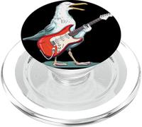 Mouette à Bascule avec Costume de Guitare électrique Cool PopSockets PopGrip pour MagSafe