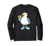 Mouette avec Frites Et Baskets Manche Longue