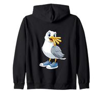 Mouette avec Frites Et Baskets Sweat à Capuche