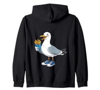 Mouette avec Frites Et Baskets Sweat à Capuche