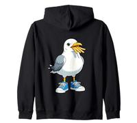 Mouette avec Frites Et Baskets Sweat à Capuche