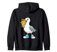 Mouette avec Frites Et Baskets Sweat à Capuche