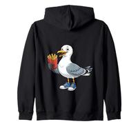 Mouette avec Frites Et Baskets Sweat à Capuche