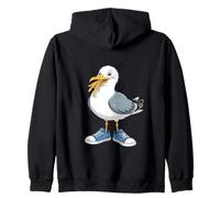 Mouette avec Frites Et Baskets Sweat à Capuche