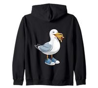 Mouette avec Frites Et Baskets Sweat à Capuche