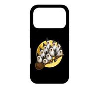 Mouette de mer empilée sur Un Balai de sorcière Volante Coque pour iPhone 17 Pro