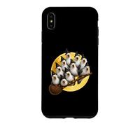 Mouette de mer empilée sur Un Balai de sorcière Volante Coque pour iPhone XS Max