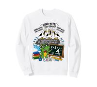 Mouette Dino Mite 2e année Dinosaure Retour à l'école Enfants Sweatshirt