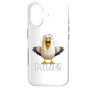 Mouette drôle, Phrase spirituelle - Mine!, Mer Côte Plage Coque pour iPhone 17