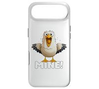 Mouette drôle, Phrase spirituelle - Mine!, Mer Côte Plage Coque pour iPhone Air