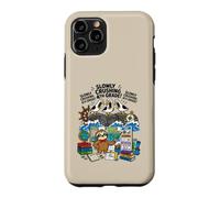 Mouette écrasant Lentement 4e année Paresseux géographie étudiant Coque pour iPhone 11 Pro