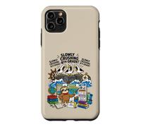 Mouette écrasant Lentement 4e année Paresseux géographie étudiant Coque pour iPhone 11 Pro Max