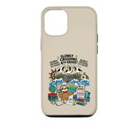 Mouette écrasant Lentement 4e année Paresseux géographie étudiant Coque pour iPhone 12/12 Pro