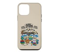 Mouette écrasant Lentement 4e année Paresseux géographie étudiant Coque pour iPhone 12 Mini