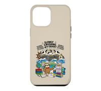 Mouette écrasant Lentement 4e année Paresseux géographie étudiant Coque pour iPhone 12 Pro Max