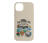 Mouette écrasant Lentement 4e année Paresseux géographie étudiant Coque pour iPhone 14 Plus