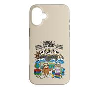 Mouette écrasant Lentement 4e année Paresseux géographie étudiant Coque pour iPhone 16 Plus