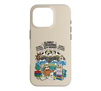 Mouette écrasant Lentement 4e année Paresseux géographie étudiant Coque pour iPhone 16 Pro