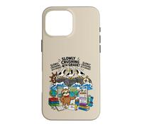 Mouette écrasant Lentement 4e année Paresseux géographie étudiant Coque pour iPhone 16 Pro Max