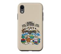 Mouette écrasant Lentement 4e année Paresseux géographie étudiant Coque pour iPhone XR