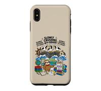 Mouette écrasant Lentement 4e année Paresseux géographie étudiant Coque pour iPhone XS Max
