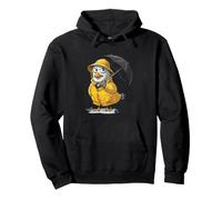 Mouette en colère Jaune imperméable avec Parapluie Sweat à Capuche