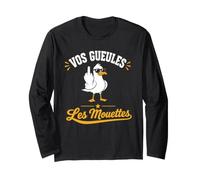 Mouette Humour Bord de Mer Plage Vos Gueules Les Mouettes Manche Longue