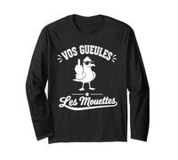 Mouette Humour Bord de Mer Plage Vos Gueules Les Mouettes Manche Longue