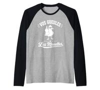 Mouette Humour Bord de Mer Plage Vos Gueules Les Mouettes Manche Raglan