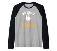 Mouette Humour Bord de Mer Plage Vos Gueules Les Mouettes Manche Raglan