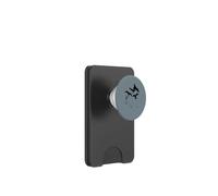 Mouette Oiseau Troupeau trésor Silhouette Noire PopSockets PopWallet pour MagSafe