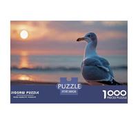 Mouette Puzzle 1000 Pièces Adultes Enfants Animaux Puzzles 1000 Pièce Jeu Éduchatif Cadeau 38x26cm/1000pcs
