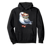 Mouette rieuse Mouette Enfant Fille Garçon Oiseau de mer Marin Sweat à Capuche