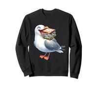 Mouette rieuse Mouette Enfant Fille Garçon Oiseau de mer Marin Sweatshirt